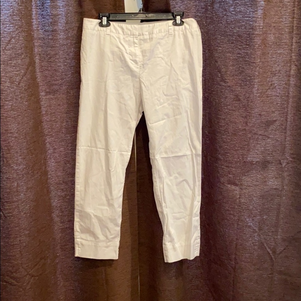 Vineyard vines white crop pant